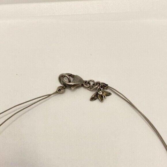 Beautiful sterling, jade, amethyst, & turquoise necklace - Picture 6 of 6